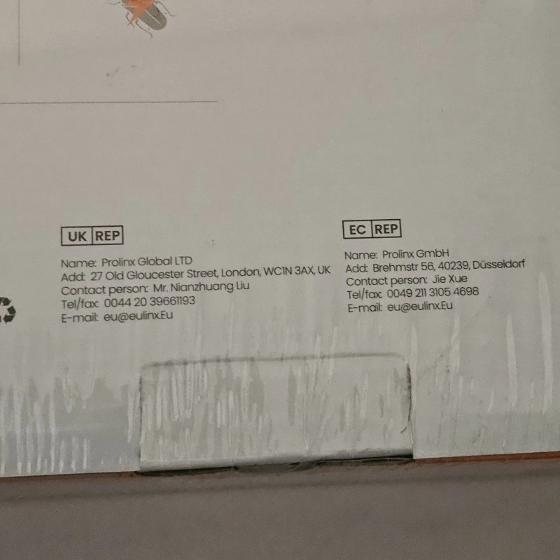 Gaiatop 2-Pack Electric Fly Swatter Handheld Mosquito Killer Bug Racket