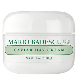 Mario Badescu Crema de día Caviar – Hidratante facial hidratante y reafirmante con extracto de caviar y elastina | Rico en aminoácidos y ácidos grasos para pieles secas, sensibles y maduras | Apoya la juventud, la elasticidad y la firmeza, 28 gr