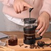 Sivaphe Small French Press 12oz Light-weight Durable High Borosilicate Carafe/Tea
