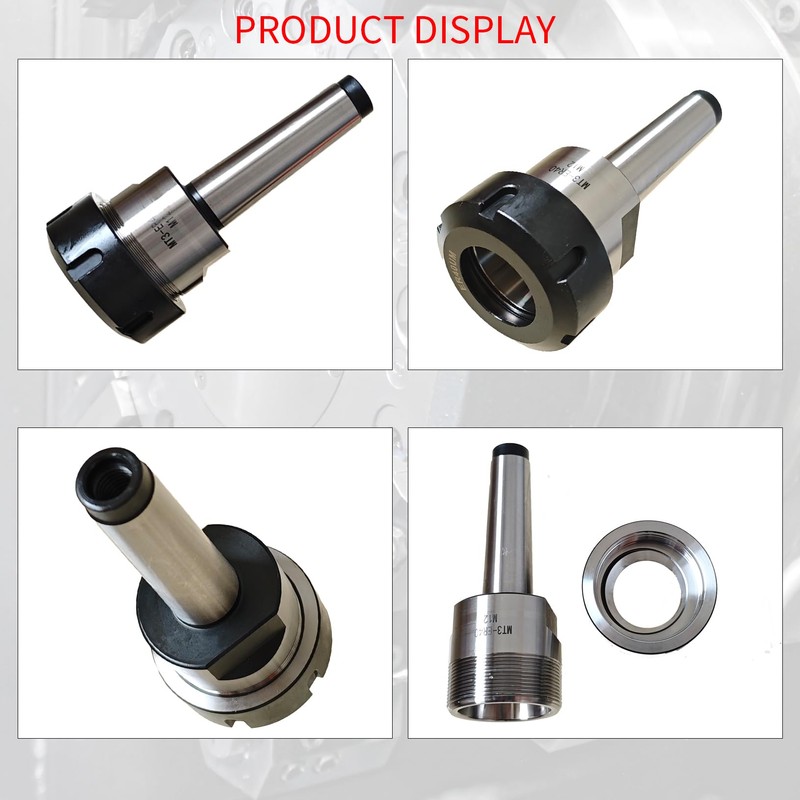 zpldAIAOSI MT3-ER40 Collet Chuck, MTB3-ER40-M12, M12 Drawbar Thread, Morse Tapper