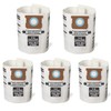 5 Pack Replacement Filter Bags 5-8 Gallon for Shop Vac