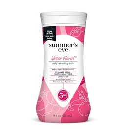 Summer´s Eve, Gel de Cuidado Íntimo Femenino Sherr Floral, Protege de Malos Olores y Valancea el PH, Prevenir y proteger frente a agresiones microbiológicas externas e irritaciones, 266 ml