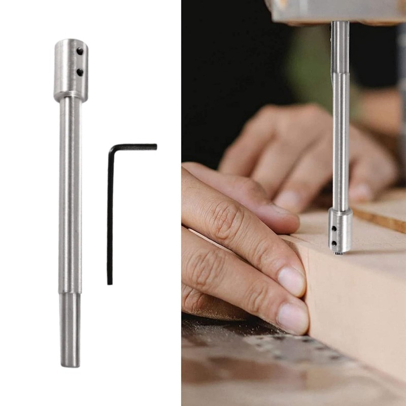 Drill Extension, Extra Long Extension 169 mm for Forstner Drill