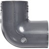 Spears 806 Series PVC Pipe Fitting, 90 Degree Elbow, Schedule