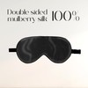 ZIMASILK 100% Natural Silk Sleep Mask Blindfold,Adjustable Strap Super-Smooth Soft