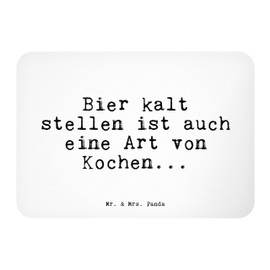 Mr. & Mrs. Panda Magnet Bier kalt Stellen ist... - Gift, Bester Papa, Man, Saying, Funny Sayings, Fridge Magnet, Whiteboard Magnet