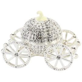 Juliana Crystal Carriage Trinket Box
