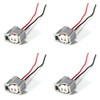 4pcs x For Denso 2 Pin Injector Connector Plug With