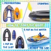 LAFALA Remote Control Boat for Kids with Inflatable Bumper Rechargeable