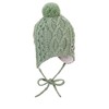 Sterntaler Baby Girls Knitted Cable Knit Hat, Green