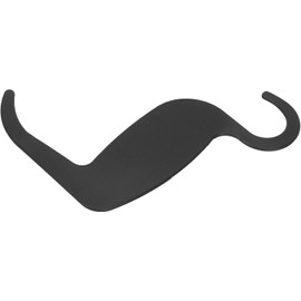 Plantilla para Juego de Brochas de Maquillaje, Curva de Contorno, Maquillaje, Cejas, Delineador de Ojos, Tarjeta de Modelos, Plantillas de Maquillaje Facial, Plantillas de Contorno de Nariz,(Negro)