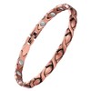 Jeracol Copper Ankle Bracelet for Women, Adjustable Magnetic Ankle Bracelets