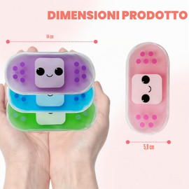 Boo Boo - Set di gelato per bambini, blocchi di ghiaccio per lesioni, confezione fredda, terapia del freddo, sollievo dal dolore per tagli minori