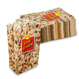 MT Products Small Popcorn Bags 1.5 oz. - Popcorn Holders for Party - Pack of 50