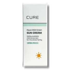 Kim Jeong Mun Aloe 김정문알로에 큐어 아쿠아 마일드 그린 선크림 40ml Kim Jung Moon Aloe Cure Aqua Mild Green Sunscreen 40ml