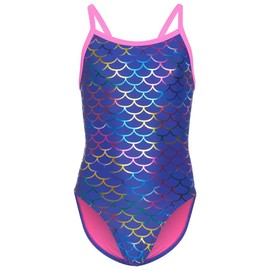 Sporti Thin Strap Athletic One Piece Swimsuits for Women, Limited Edition Dragonfire Bathing Suits for Competition- Women's Swimwear for Lap Swimming - Garden Snake - 22