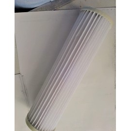 Generico Cartucho de Repuesto de Polipropileno + Empaque O'Ring de Nitrilo Filtro Estndar Compatible con Rotoplas Filtracin Agua 50 Micras Capacidad para Toda la Casa Filtro de Repuesto