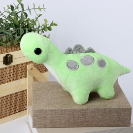 11.8" Dinosaur Plush Brontosaurus Toys Soft Green Stuffed Dinosaur Doll Plush Toys for Kids Girls Boys