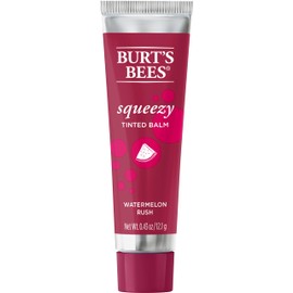 Burts Bees, Squeezy Tinted Lip Balm - Watermelon Rush, 0.43 Ounce