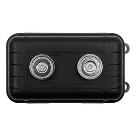 Hsthe Sea Magnetic Key Holder Under Car, Hide A Key Magnetic Car Key Holder Key Hider, Waterproof Hidden Key Holder Car Key Case for Outdoor Travel, Magnetic Key Box for Under Car Vehicles (Black)