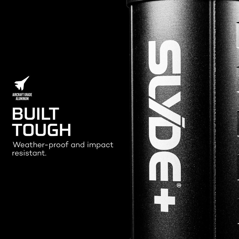 NEBO SLYDE+ 300 Lumen LED Flashlight & Red COB Work