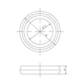 [Yu-Packet Compatible Product] TOTO Seal Seal [HH08012S] Repair Product