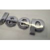 Mopar 2007-2018 Jeep Wrangler Patriot Compass "JEEP" Chrome Letters OEM