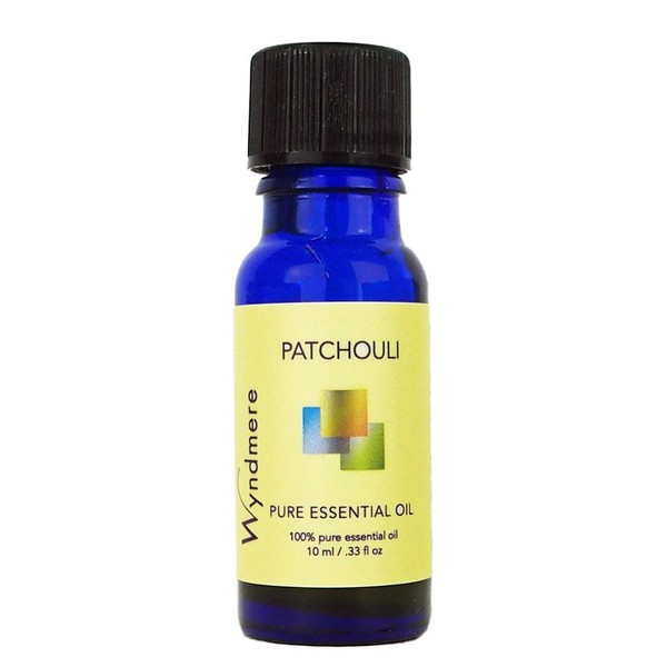Wyndmere Essential Oils - Patchouli Essential Oil - 100% Pure Therapeutic Quality Oil for Diffuser – 10ml - Made in USA