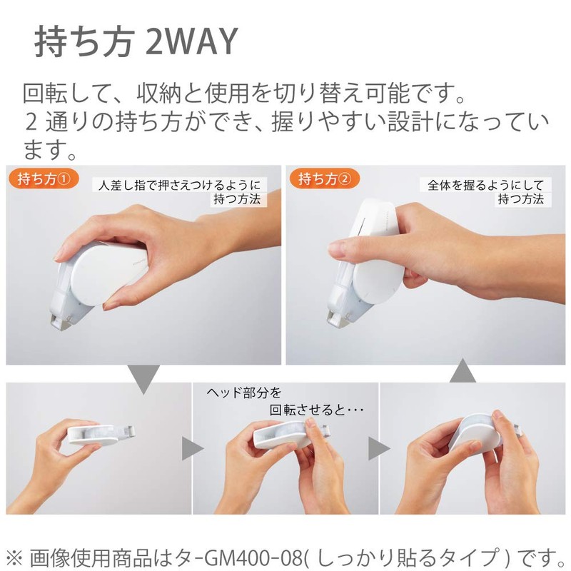 Kokuyo Tape Glue GLOO Firmly Stick Body, Medium Size, Tag-GM400-08