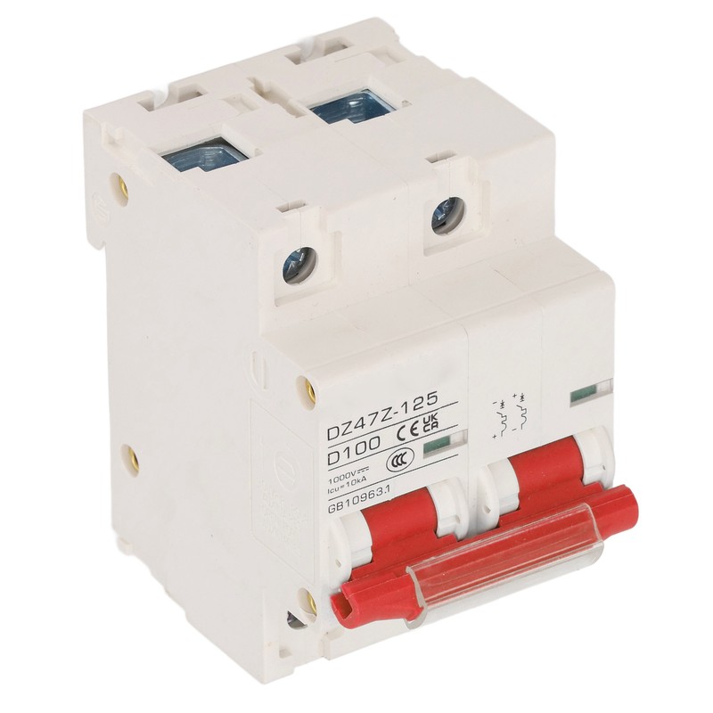 DC Circuit Breaker 2P DZ47Z 125 100A DIN Rail Miniature