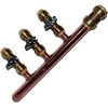 Push Fit PEX Manifold 3/4 Male 1/2 Ball Valve with