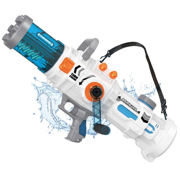 REGLORY Gatling Water Gun, Big Water Gun Squirt Gun 30ft