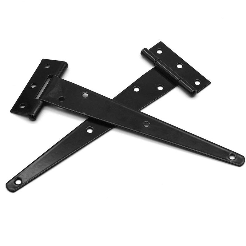 D-Orange 2 Pack T-Hinge Gate Shed Hinges 200mm/8 inch Heavy