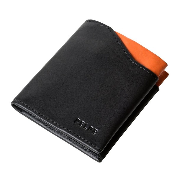 PELPE Small Wallet for Men with Key Fob Gift for
