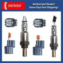Denso Oxygen Sensor Set 2PCS for 2003-2010 Acura MDX, TL / Honda Accord, Odyssey