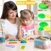 20 Pcs Play Doh Tools Set – Animal Shape Cutters,