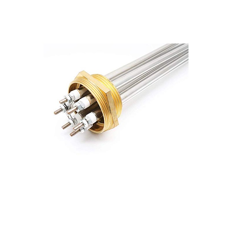 XMHF Tubular Water Heating Element Stainless Steel Thread 220V 6000W