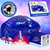 W&O Galactic Aerodome with LED Lights - Inflatable Space Fort