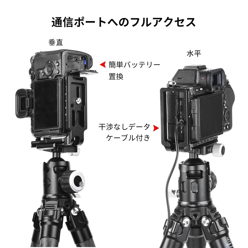 SWFOTO PSL-a7rv sony l shaped plate for Sony a7rv/a7riv Arca