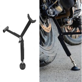 PLSUSJHAO Motorcycle Rear and Front Wheel Lift Stand Trail Stand Easy Portable Wheel Support Frame Motorcycle Wheel Lifting Tool Repairing Accessories