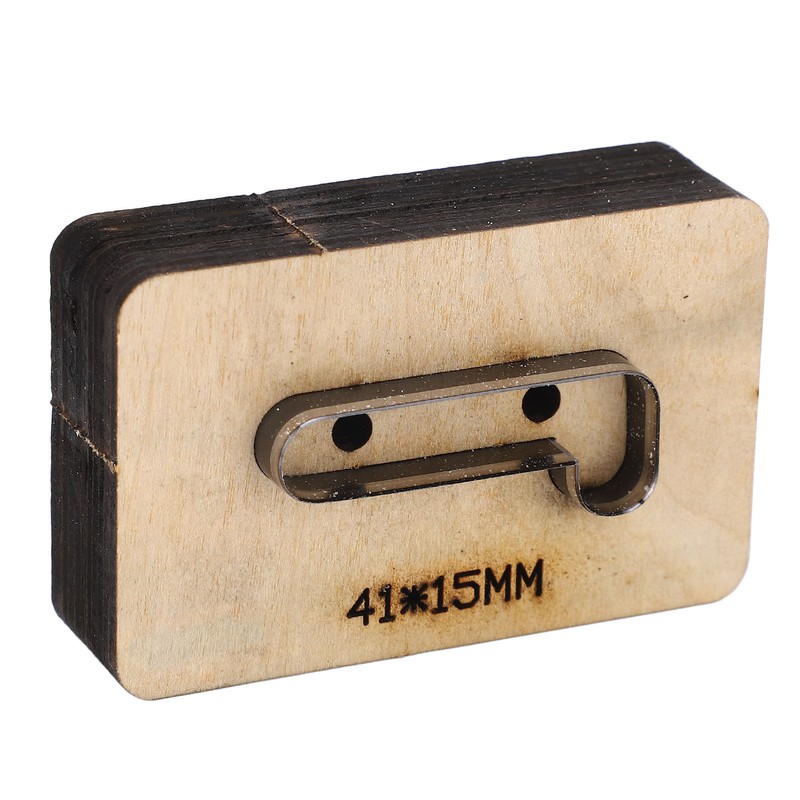 Leather Punching Cutting Die Number 1 Shape High Hardness Alloy