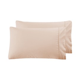 Home Beyond & HB design - 2-Pack Premium Pillowcase Set (Queen Size, 20x30-Inch, Taupe) - Super Soft Microfiber Bed Pillow Covers with Envelop Closure - Wrinkle and Fade Resistant Pillow Cases