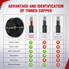 Nilight 30FT 20 Gauge 3 Conductor Electrical Wire Tinned Oxygen