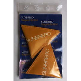 Sunbrero Magnetic Button – Magnetic Button Sun Protection Car, Easy to Attach – Suitable for All Vehicle Sizes, Easy to Use, Extra Strong = Pack of 4