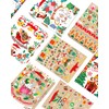 qiqee Christmas Gift Bags Set of 8 - White Bags