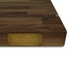 CONSDAN Butcher Block Counter Top, Walnut Solid Hardwood Countertop, Wood