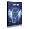 Savvies 6 Stück Schutzfolie für Levowatch Eve 1.3" Displayschutz-Folie Ultra-Transparent