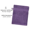 10 Piece Set Wash Mitts Premium Colour: purple, Size: 17