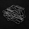 Mabor 20Pcs Flag Clips for Flagpole, Flag Pole Clips to