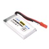 ENGPOW 3.7V 1000mAh 25C JST Plug Rechargeable LiPo Battery for